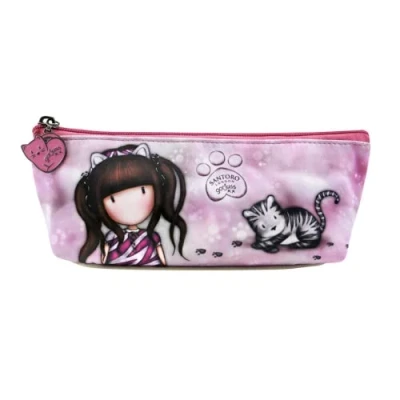 Image de Trousse d&#039;écolier Gorjuss Ruby wild Gris (22.3 x 8.8 5.7 cm)