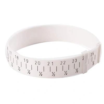 Image de Bracelet en Plastique jauge Calibre Bijoux Mesure Outil de Taille Poignet 15 25cm