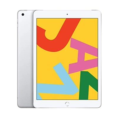 Image de 2019 Apple iPad (10,2 pouces, Wi Fi + Cellulaire, 128 Go) Argent (Reconditionné)