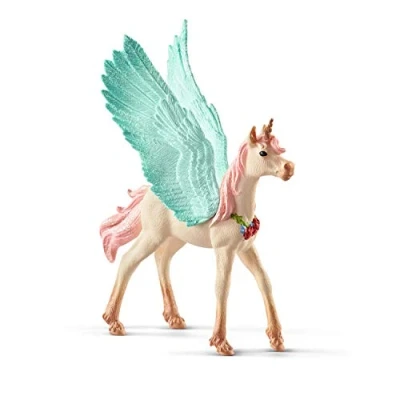 Image de Schleich Statuette Bayala Licorne pégase Bijou, Pou Multicouleur 9,6x3,4x11,9