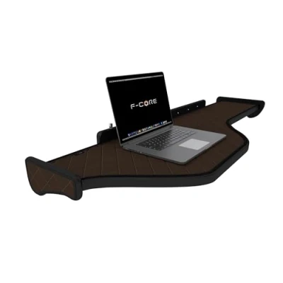 Image de F CORE Tablettes Tableau de Bord Camion compatibilité pour DAF XF 106 01.14 Double Panneau LED Marron