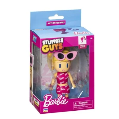 Image de Stumble Guys X Barbie Action Figures 1 Pack Window Box