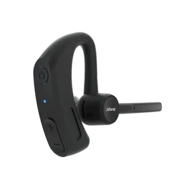 Image de Jabra Perform 45 Micro Casque Mono Bluetooth à EarHook avec Microphone Ultra Annulation du Bruit avancé, Fonction Push to Talk (PTT) et Mode Face2Face Design Discret, Noir