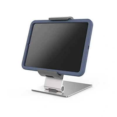 Image de Support de Tablette Durable 893723 Pivotant à 360 Pour Tablettes 7 13 pouces Argent Anthracite