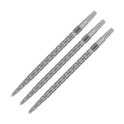 Image de Target Darts Swiss Points, Diamond Pro Point Dart Tips (Lot de 3 Pointes) 30MM, Silver Changez Les Pointes fléchettes, Accessoires fléchettes Professionnels