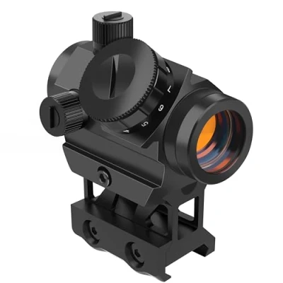 Image de Feyachi RDS 25 Red Dot Sight 4 MOA Gun Rifle Scope avec 1 Pouce Riser Mount