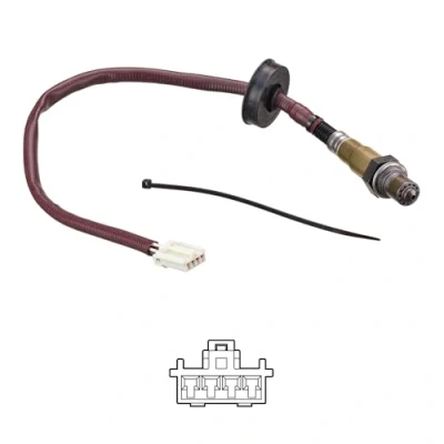 Image de DELPHI ES21319 12B1 Sonde lambda planaire, chauffé SMART: Forfour I, MITSUBISHI: COLT 6
