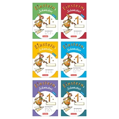 Image de Einsterns Schwester Erstlesen 1. Jahrgangsstufe. 6 Buchstabenhefte mit Lauttabelle. Bayern 2014: In Druckschrift