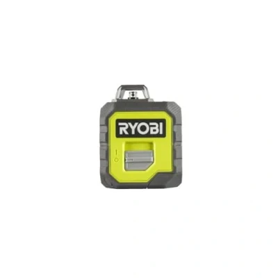 Image de Ryobi Laser croix rouge portée 10 m précision +/ 0,5 mm Livré avec une pince de fixation et 2 piles RBCLLR1
