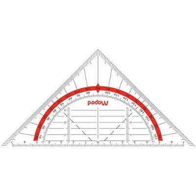 Image de Equerre Rapporteur Geo Flex Hypothénuse 16 cm 4