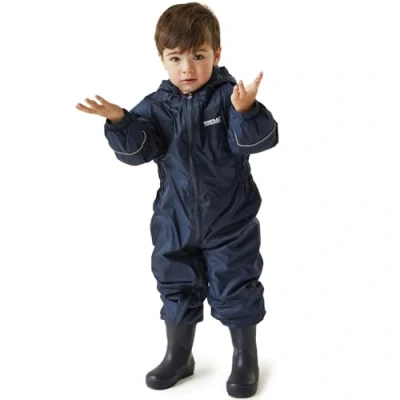 Image de Regatta Enfant Combinaison Splosh Iii All in 1s, Bleu (Navy), 3XL (Taille Fabricant : 60 72) EU