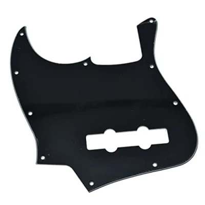 Image de Dopro Rothko and Frost Pickguard pour basse 4 cordes Jazz J gaucher Noir 3 plis