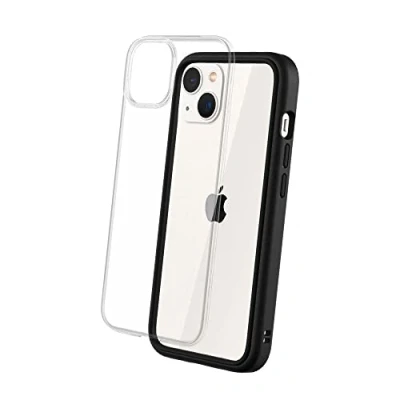 Image de RhinoShield Coque Compatible avec [iPhone 13] Mod NX Protection Fine Personnalisable Technologie Absorption des Chocs [sans BPA] Noir