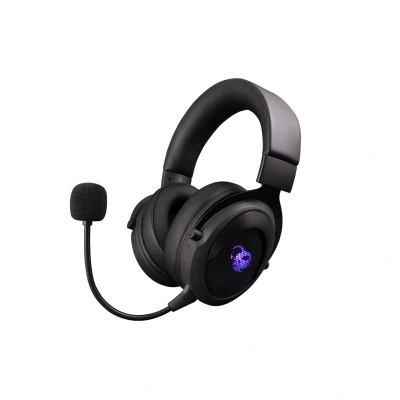 Image de CoolBox DeepGaming Casque Gaming sans Fil G01 Pro pour PS4, PS5, PC, MacOS, Nintendo Switch. Microphone Amovible, autonomie jusqu&#039;à 12 Heures Noir