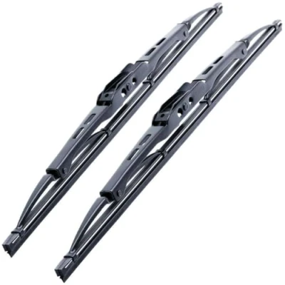 Image de Recambo Lot de 2 essuie glaces classiques, compatibles avec Mazda CX7 2006 à 2012 CX9 partir (lot : 650 mm400 mm)