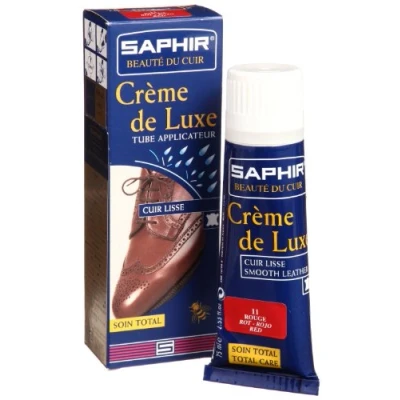 Image de SAPHIR Cirage Crème de Luxe Applicateur Rouge 75 ml