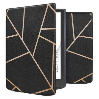 Image de imoshion Étui á rabat pour Pocketbook InkPad Color 3 / 4 Black Graphic Neuf