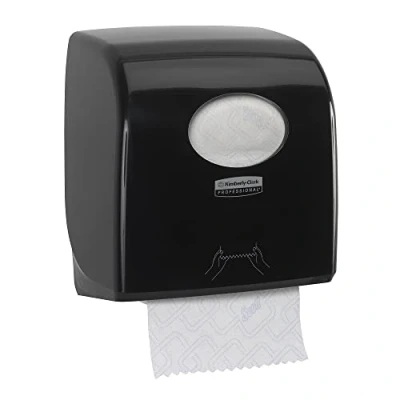 Image de Distributeur d&#039;essuie mains roulés Slimroll Aquarius 7956 Noir