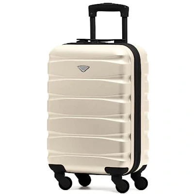 Image de Flight Knight Valises ABS Legeres A 4 Rigides Bagages Cabine � Main Approuve par Plus De 100 Compagnies Aeriennes, Dont EasyJet, British Airways, RyanAir, Virgin Atlantic, Emirates