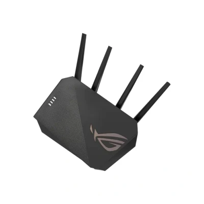 Image de ASUS ROG GS AX5400 Routeur gaming double bande WiFi 6, compatible avec la PS5, mode pour mobile, VPN Fusion, AiProtection TrendMicro à vie, Instant Guard, Adaptive QoS, Eclairage RGB