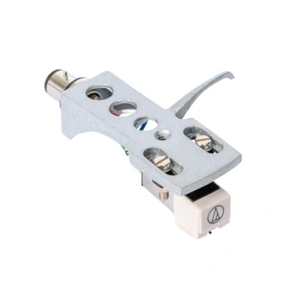 Image de Ibiza HEADCART Porte Cellule avec Audio Technica ® Silver