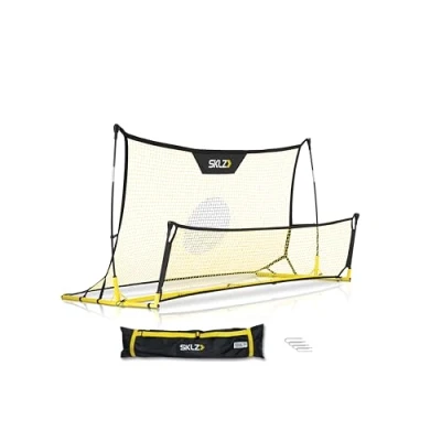 Image de SKLZ Mixte Qr64 001 Football Net, jaune noir, Taille unique EU