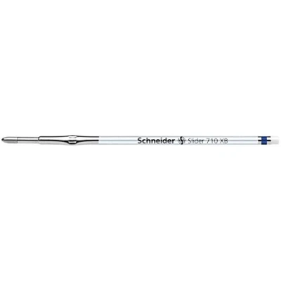Image de Schneider 187912 Recharge bille Slider 710, au format x20, indélébile, XB, bleu