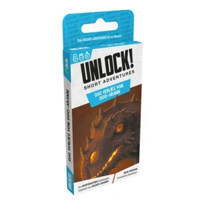 Image de Space Cowboys, Unlock! Short Adventures Le Donjon de DOO Arann Jeu Familial d&#039;énigmes 1 à 6 Joueurs À partir 10 Ans 30 Minutes Allemand