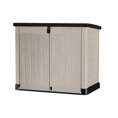 Image de KETER Abri Horizontal Range Poubelle SIO Pro 1200 litres Beige