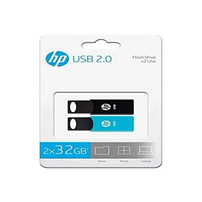 Image de PNY v212w lecteur USB flash 32 Go Type A 2.0 Noir, Bleu Neuf