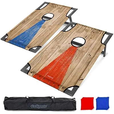 Image de GoSports Jeu de Lancer Portable en PVC avec 8 poufs et étui Transport Choisissez Votre Style