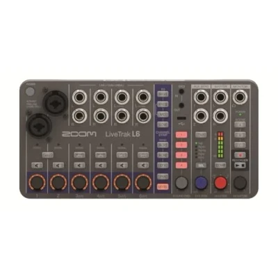 Image de Zoom L6 Livetrack Console Mixage 10 Voies 32 Bits à Virgule Flottante