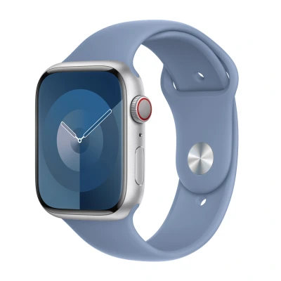 Image de Bracelet Apple Watch Original Silicones et TPU (doux) Bleu Convient aux Series 1 9 / SE