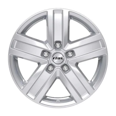 Image de RIAL 5Trou 16Pouce 160mm Jante alu Transporter argent polaire TP65660FT11