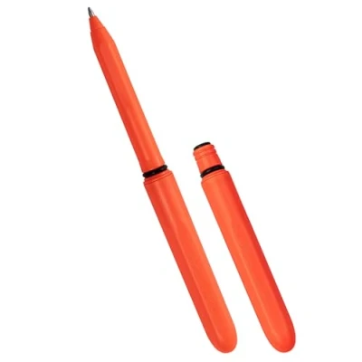 Image de Rite in the Rain Lot de 2 stylos EDC toutes saisons, orange POKKA, encre noire 0,9 mm, pointe fine (n OR92), 1 pièce (lot 2)