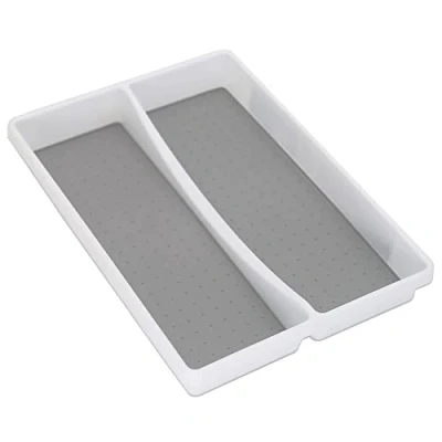 Image de Addis Grand range couverts à 2 compartiments souples, blanc et gris, sections