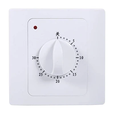 Image de Interrupteur Minuterie Mecanique, MAGT 220v 10a 30 Min Électrique Numérique Temps De Commande Contrôle Compte À Rebours Intelligent Time Timer Switch