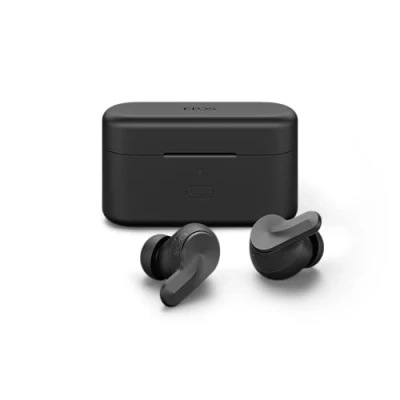 Image de EPOS Adapt E1 Écouteurs sans Fil Noir ANC Hybride, Bluetooth Multi Point, Certifiés Microsoft Teams &amp; pour iPhone 50H Batterie, Chargement Fil, Dongle USB C, IPX5 Résistant à l’Eau