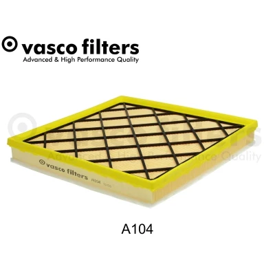 Image de DAVID VASCO A104 Filtre à air 42 262 268 rectangulaire Cartouche filtrante avec préfiltre, grille intégrée OPEL: Astra J 5 portes, GTC