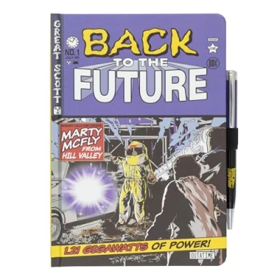 Image de Grupo Erik Carnet de Notes Retour vers le Futur Bullet Journal Notebook Agenda Pointillé Format A5