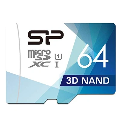 Image de SP Silicon Power Carte mémoire microSDHC UHS 1 64 Go