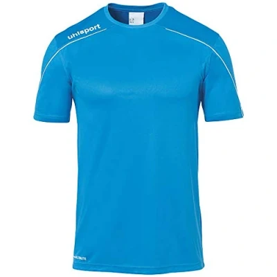 Image de Kempa Stream 22 Trikot Maillot Enfant, Cyan/Blanc, 116 cm