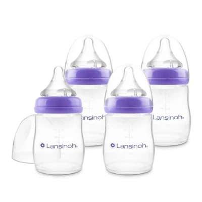 Image de Lansinoh I Biberon PP Natural Wave 4X160ml