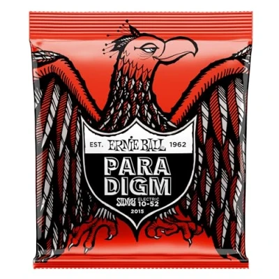 Image de Ernie Ball Skinny Top Heavy Bottom Slinky Paradigm Cordes pour guitare électrique, calibre 10 52