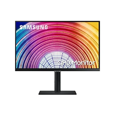 Image de Samsung S24A600NWU Moniteur LED 24&quot; 2560 x 1440 QHD @ 75 Hz IPS 300 CD/m² 1000:1 HDR10 5 ms HDMI, DisplayPort Noir