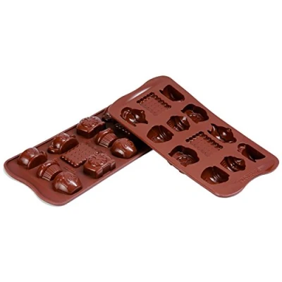 Image de silikomart moule silicone chocolats thé temps facile choc