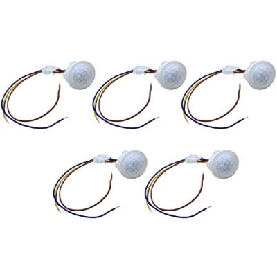 Image de TECNOIOT 5pcs LED Cabinet PIR Sensor Infrared Motion Detector Smart Light Switch 220V
