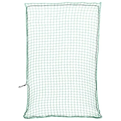 Image de vidaXL Filet pour remorque avec Corde élastique Vert 2,2x1,5 m PP, de Chargement, Chargement remorque, Couverture en Maille