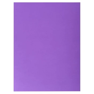 Image de Exacompta Réf. 415005E Carton de 250 chemises double poche ROCK&#039;&#039;S 210 g/m² couleurs vives certifiées PEFC™ dimensions 24 x 32 cm pour documents format A4 rouge