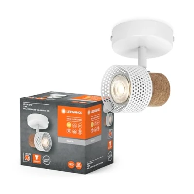 Image de LEDVANCE Spot mural LED Cork, GU10, intensité variable, blanc